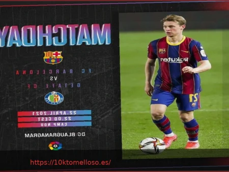 FC Barcelona vs Getafe CF – Comentario en Vivo